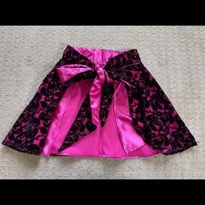 New Heavenly Hostess Black Velvet Apron